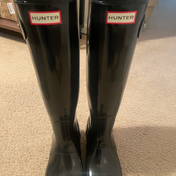 Hunter high boots almost new - Picture 2 of 4